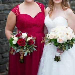 LACE BRIDESMAID DRESS